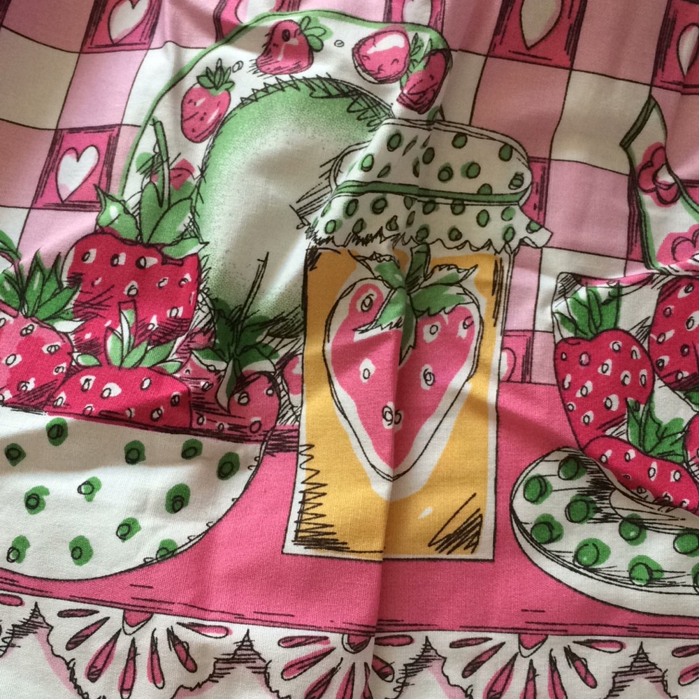πKawaii vintage hell bunny strawberry skirt π - Picture 9 of 9